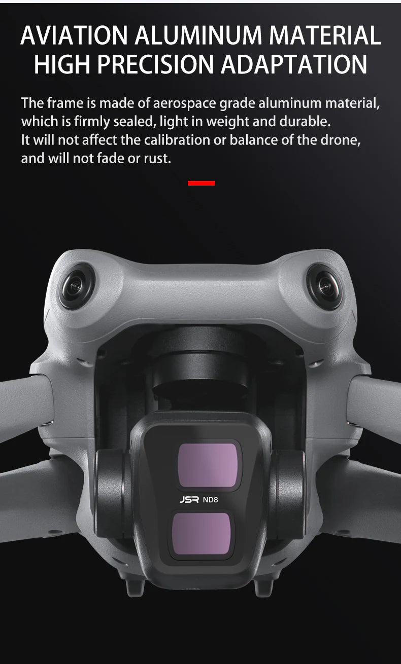 ND Filters for DJI Air 3 - Set Of 4 (ND8/ND16/ND32/ND64)