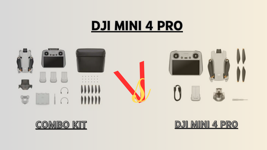 Mini 4 Pro Comparision Between Single kit & Fly more combo