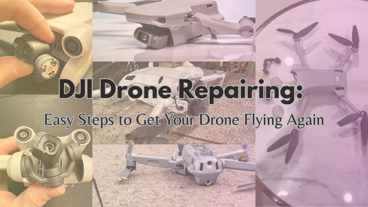 DJI Drone Repairing: Easy Steps to Get Your Drone Flying Again .