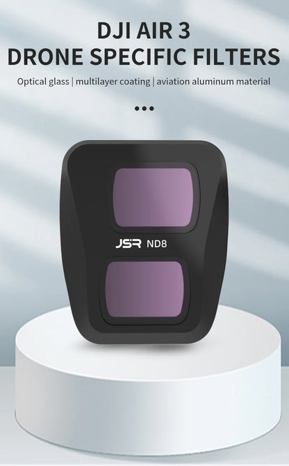 ND Filters for DJI Air 3 - Set Of 4 (ND8/ND16/ND32/ND64)