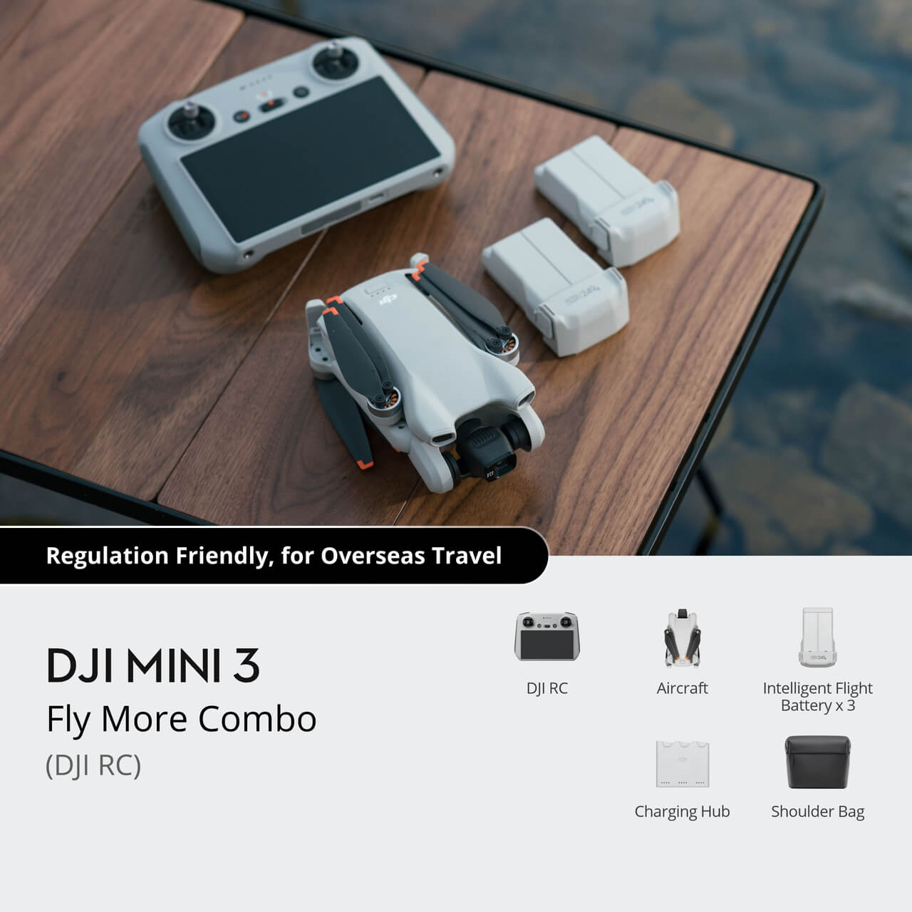 DJI Mini 3 Fly More Combo (DJI RC)