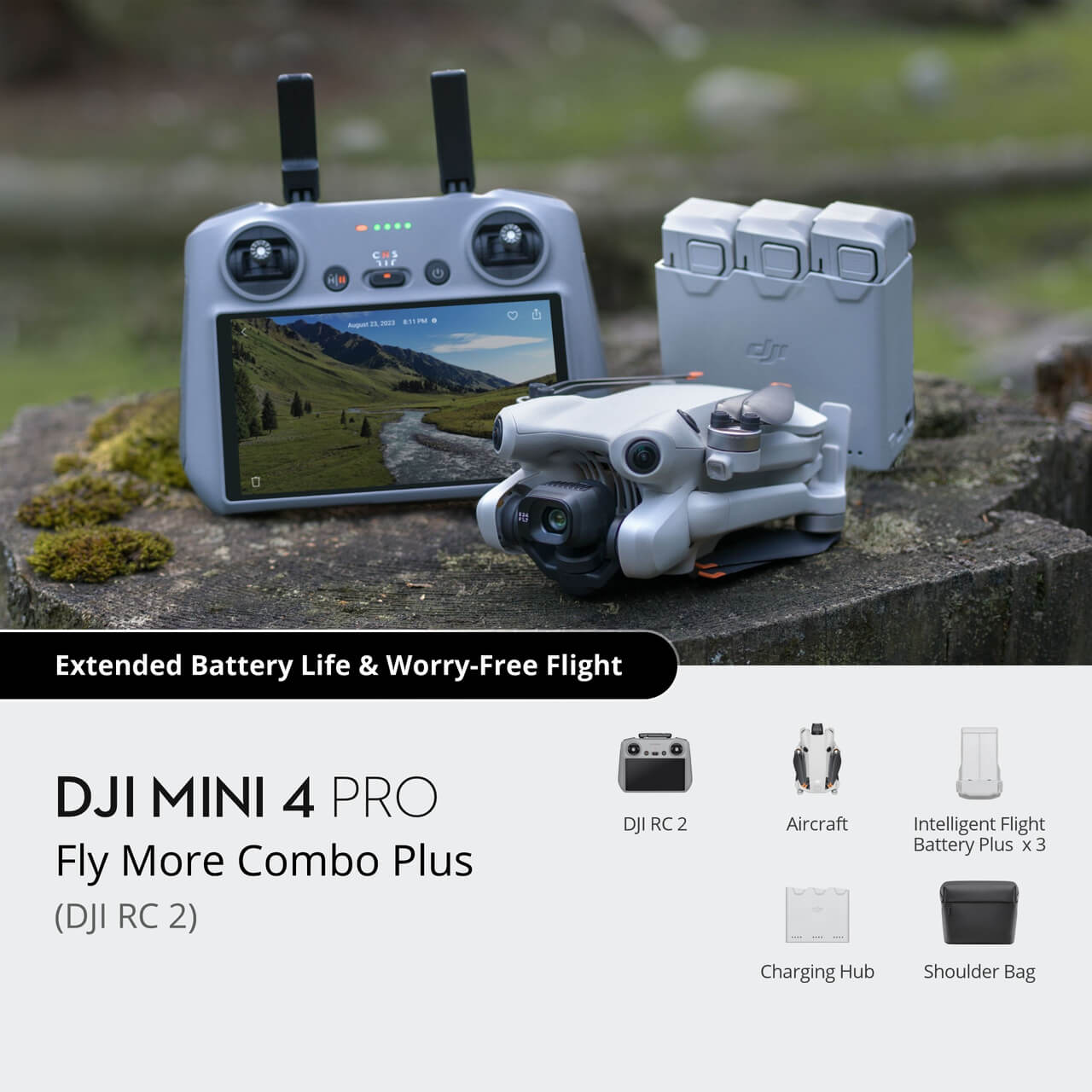 DJI Mini 4 Pro Fly More Combo (RC 2)