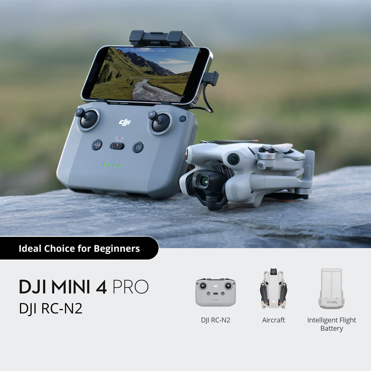 DJI Mini 4 Pro Single kit (RCN2) (1 Battery)
